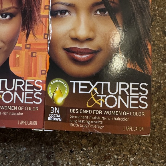Clairol Textures & Tones Hair Dye Lot 6 Ammonia-Free Brown Red Mixed Shades - Picture 4 of 7